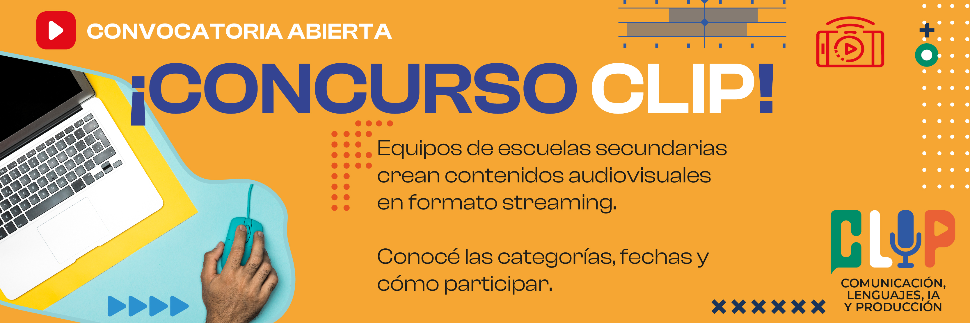 Convocatoria abierta al Concurso CLIP para equipos de escuelas secundarias